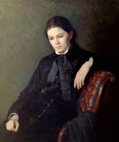 Retrato de uma Senhora Desconhecida de Nikolai Alexandrovich Yaroshenko