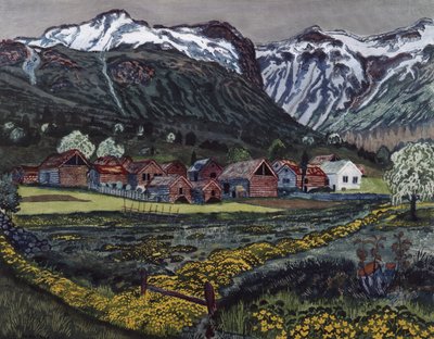 Noite de Ranúnculo de Nikolai Astrup