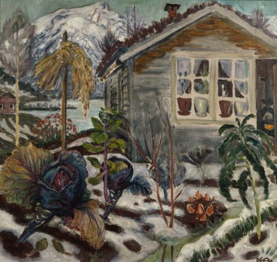 Início do outono (óleo sobre tela) de Nikolai Astrup