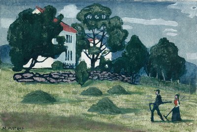Casa do trabalho de Nikolai Astrup