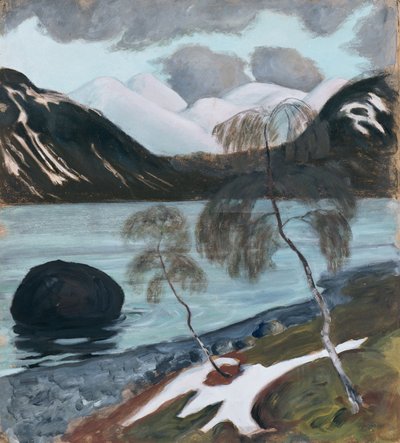 Lago Jølster de Nikolai Astrup