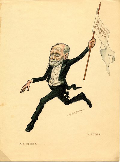 Marius Petipa De: Balé Russo em Caricaturas, 1902-1905 de Nikolai Gustavovich Legat