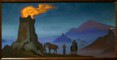 Chama da vitória de Nikolai Konstantinowitsch Roerich