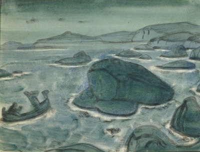 Giantess Kriemhild, 1915 de Nikolai Konstantinowitsch Roerich