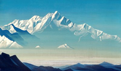 Monte dos Cinco Tesouros, Dois Mundos, 1933. de Nikolai Konstantinowitsch Roerich