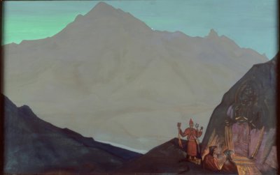 NKRoerich, Chenresig, Westtibet de Nikolai Konstantinowitsch Roerich