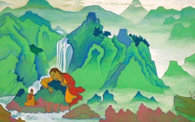 Padma Sambhava, 1924. de Nikolai Konstantinowitsch Roerich