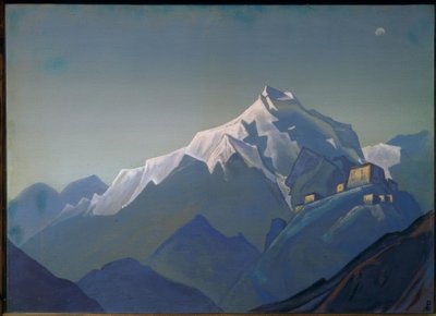 Tibete. Um mosteiro de Nikolai Konstantinowitsch Roerich