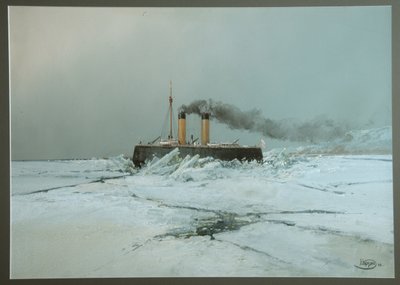 Quebra-gelo Yermak, 1898 de Nikolai Nikolayevich Karasin