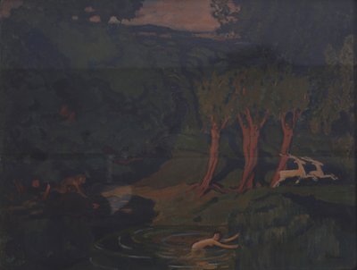 Pan e Ninfa Syrinx de Nikolai Pavlovich Ulyanov