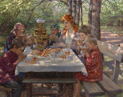 Os Professores Convidados de Nikolai Petrovich Bogdanov Belsky