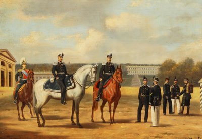 Granadeiros e células de Tsarskoe de Nikolai Sergeyevich Matveyev