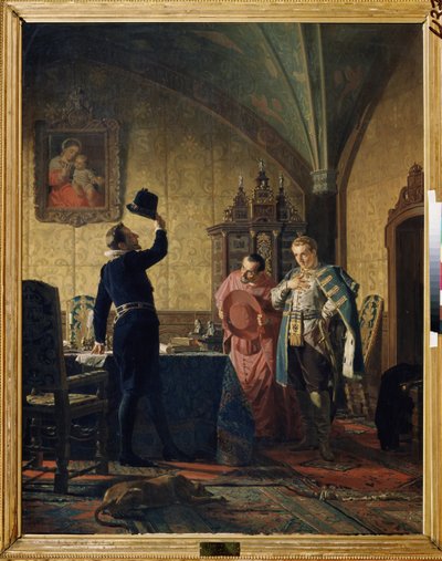 O Falso Dimitri (o primeiro, ou Dimitri II de Nikolai Vasilievich Nevrev