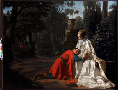 Ilustração "Pan Voyevoda" para a ópera de Nikolai Rimsky-Korsakov (Rimsky ou Rimsky Korsakov) (1844-1908) de Nikolai Vasilievich Nevrev