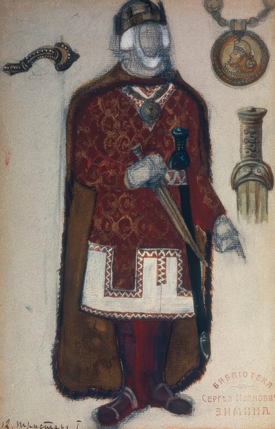 Wagner, marca - estatueta por Roerich de Nikolai Konstantinowitsch Roerich