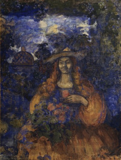 Design para a ópera Carmen de G. Bizet, c. 1905 de Nikolaj Nikolaevic Sapunov