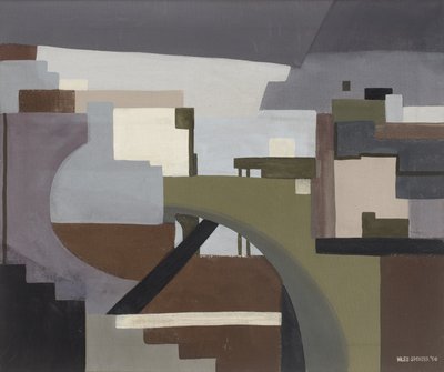 Cityscape Precisionista de Niles Spencer
