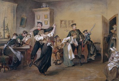 Dança no sótão de Nils Bergslien