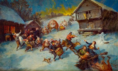compras de Natal de Nils Bergslien