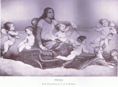 Freyja, década de 1920 de Nils Blommer
