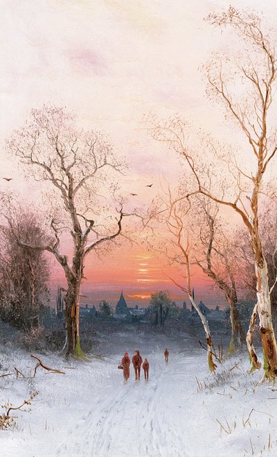 Indo para casa de Nils Hans Christiansen