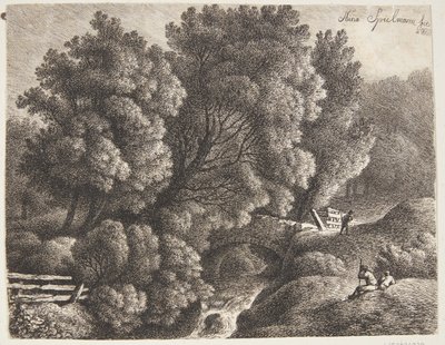 Paisagem com um riacho de Nina Spielmann