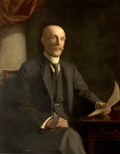 Sir John T. McCraith, JP (óleo sobre tela) de Noel Denholm Davis