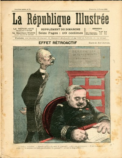 Capa da "Ilustração republiqua". de Noel Dorville