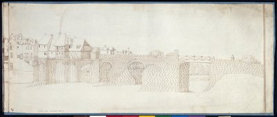 Panorama de Charenton (caneta e tinta sobre papel) de Noel Gasselin