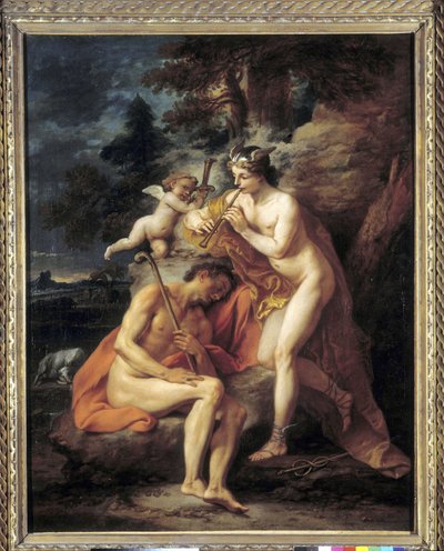 Mercúrio, Argus e Io (Anteriormente Endymion) de Noel Nicholas Coypel