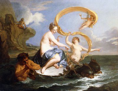 O triunfo de Galatea, c.1727 de Noel Nicholas Coypel