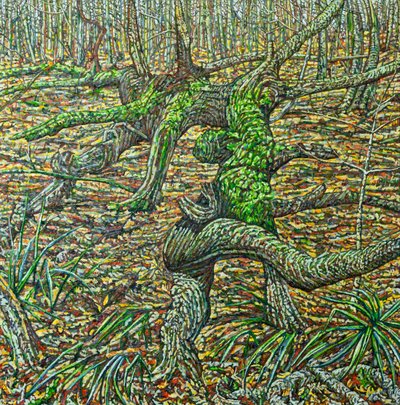 Herbst Tors, 2023 (óleo sobre tela) de Noel Paine