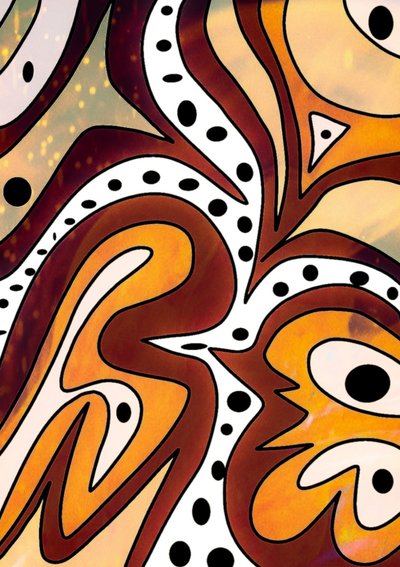 Pintura Abstracta No.06 de Nomi Morina