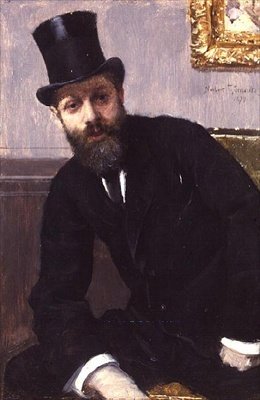 Retrato de Hippolyte Fortin de Norbert Goeneutte