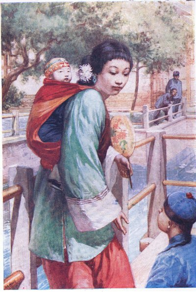 Crianças chinesas c.1900 de Norman Hardy