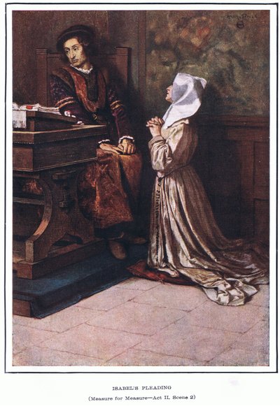 Petição de Isobel (Medida por Medida) de Norman Mills Price