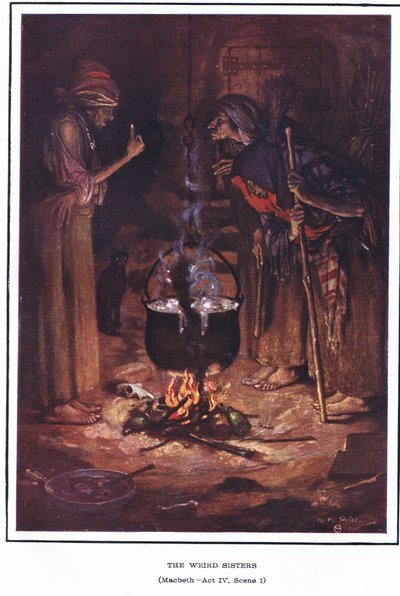 As irmãs estranhas (MacBeth) de Norman Mills Price
