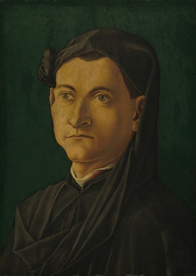Retrato de um homem de North Italian 15th Century