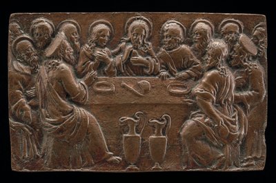 A última Ceia de North Italian 16th Century