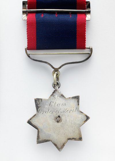 Ordem de Mérito Indiana, Divisão Militar, concedida a Havildar Biaz, The Queen