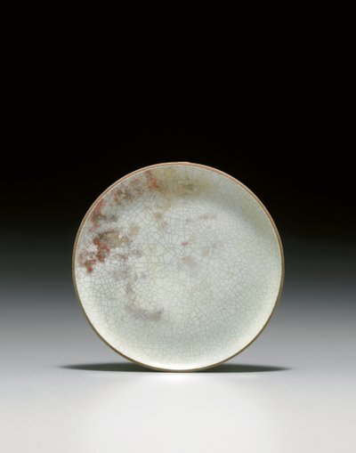 Prato Raro Ruyao (cerâmica) (ver também 466679 e 466680) de Northern Song Dynasty Chinese School
