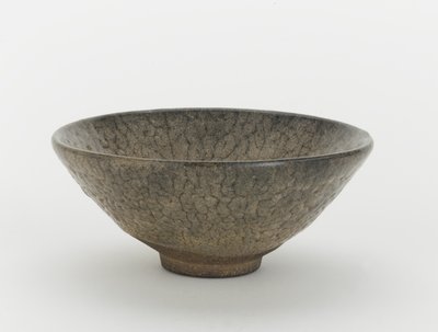 Tigela de chá, província de Fujian, do 11º ao 12º século (cerâmica) de Northern Song Dynasty Chinese School