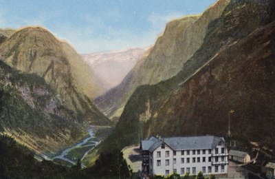 Norge / Noruega: Stalheim (fotografia a cores) de Norwegian Photographer