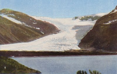 Norge / Noruega: Svartisen (fotografia a cores) de Norwegian Photographer