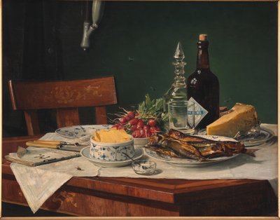 Uma mesa de almoço de O.A. Hermansen