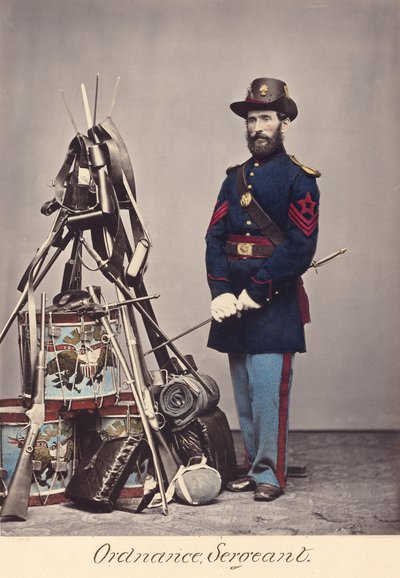 Artilharia, sargento de O.H. Willard
