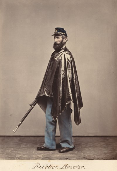 Poncho de borracha de O.H. Willard