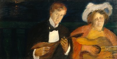 Pássaros Noturnos, Bokken Lasson e Sten Drewsen de Oda Krohg