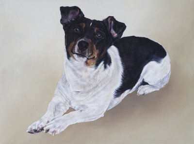 Spike, 2012 (acrílico sobre madeira) de Odile Kidd
