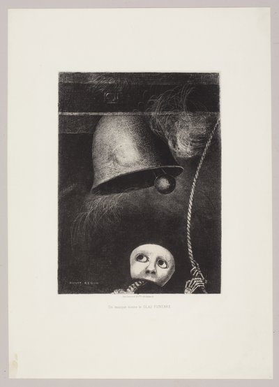 Um Edgar Poe de Odilon Redon